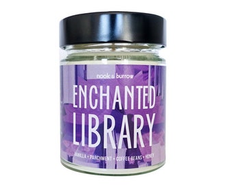 Biblioteca Encantada - Jam Jar Candle