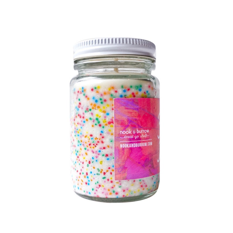 Fairy Bread Jam Jar Candle image 5