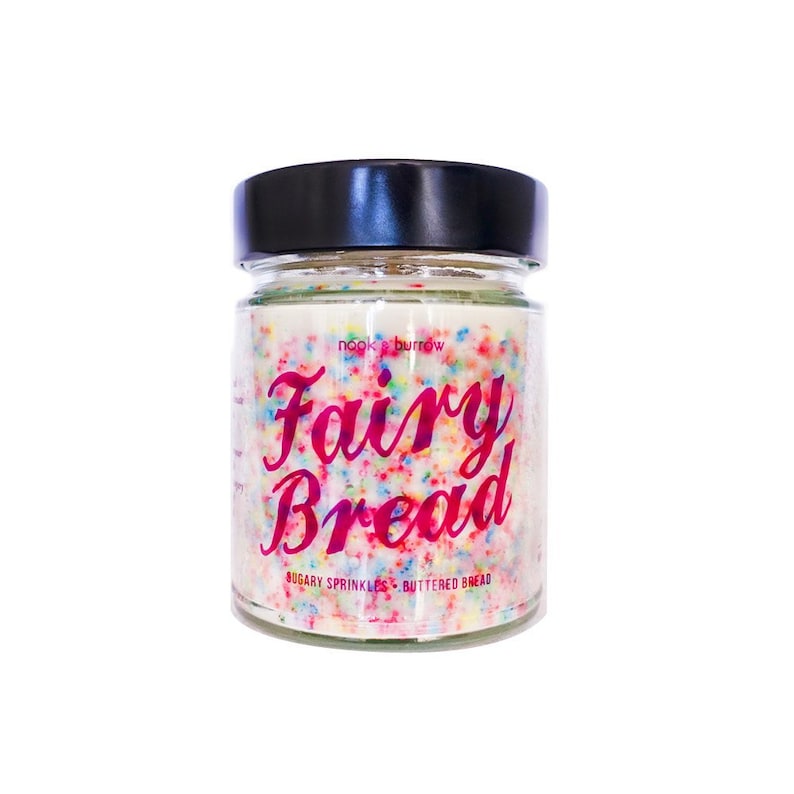 Fairy Bread Jam Jar Candle 270 Milliliters