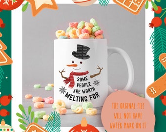 Some People Are Worth Melting For Svg Etsy