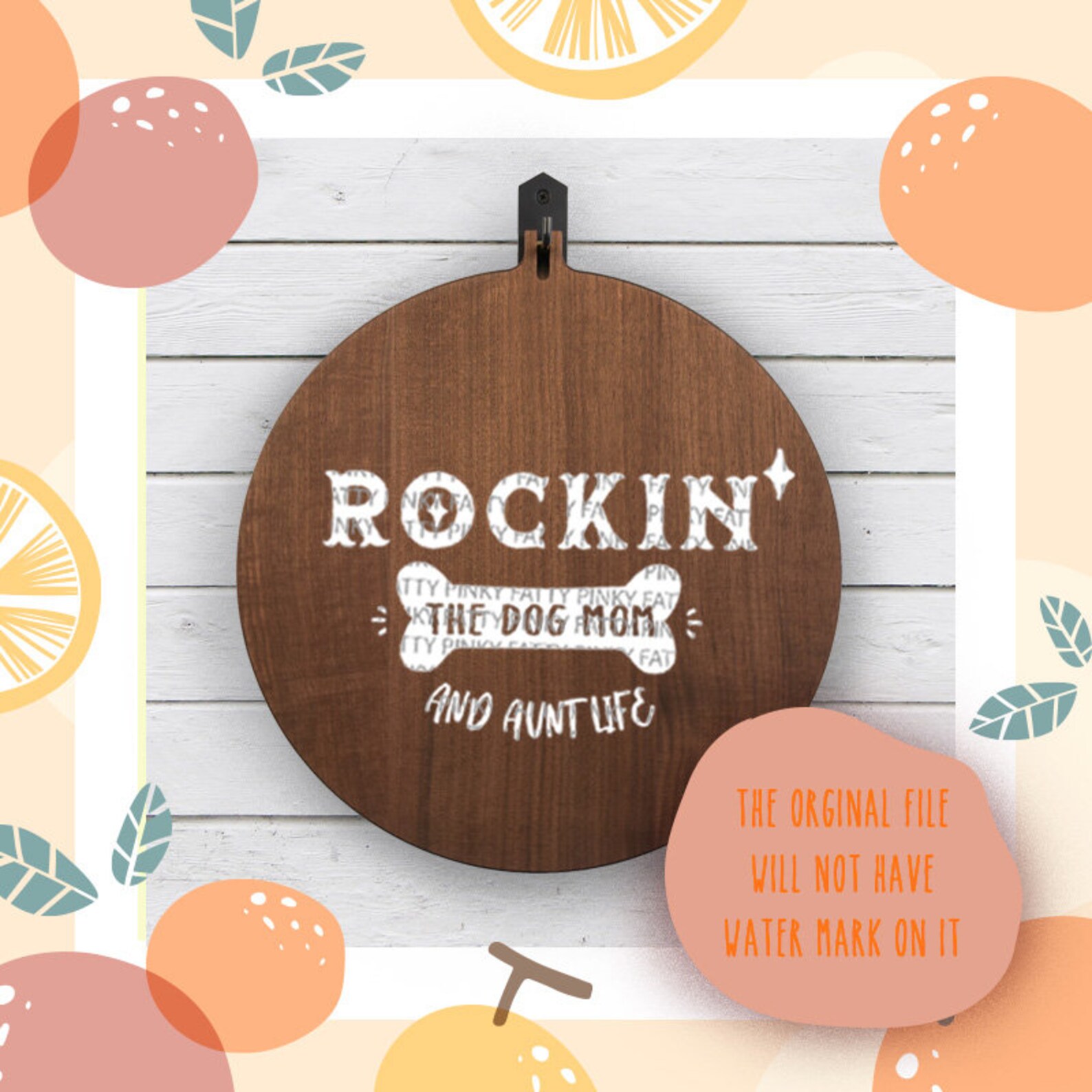 Download Rockin' the Dog Mom and Aunt Life SVG Cutting File AI | Etsy