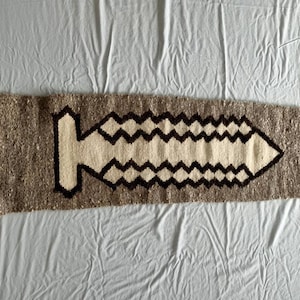 Vintage geometric wall hanging