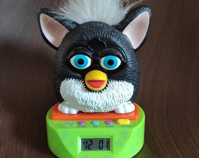 Furby Talking Alarm Clock/ Alarm Clock, 1999 Tiger Electronics Etsy