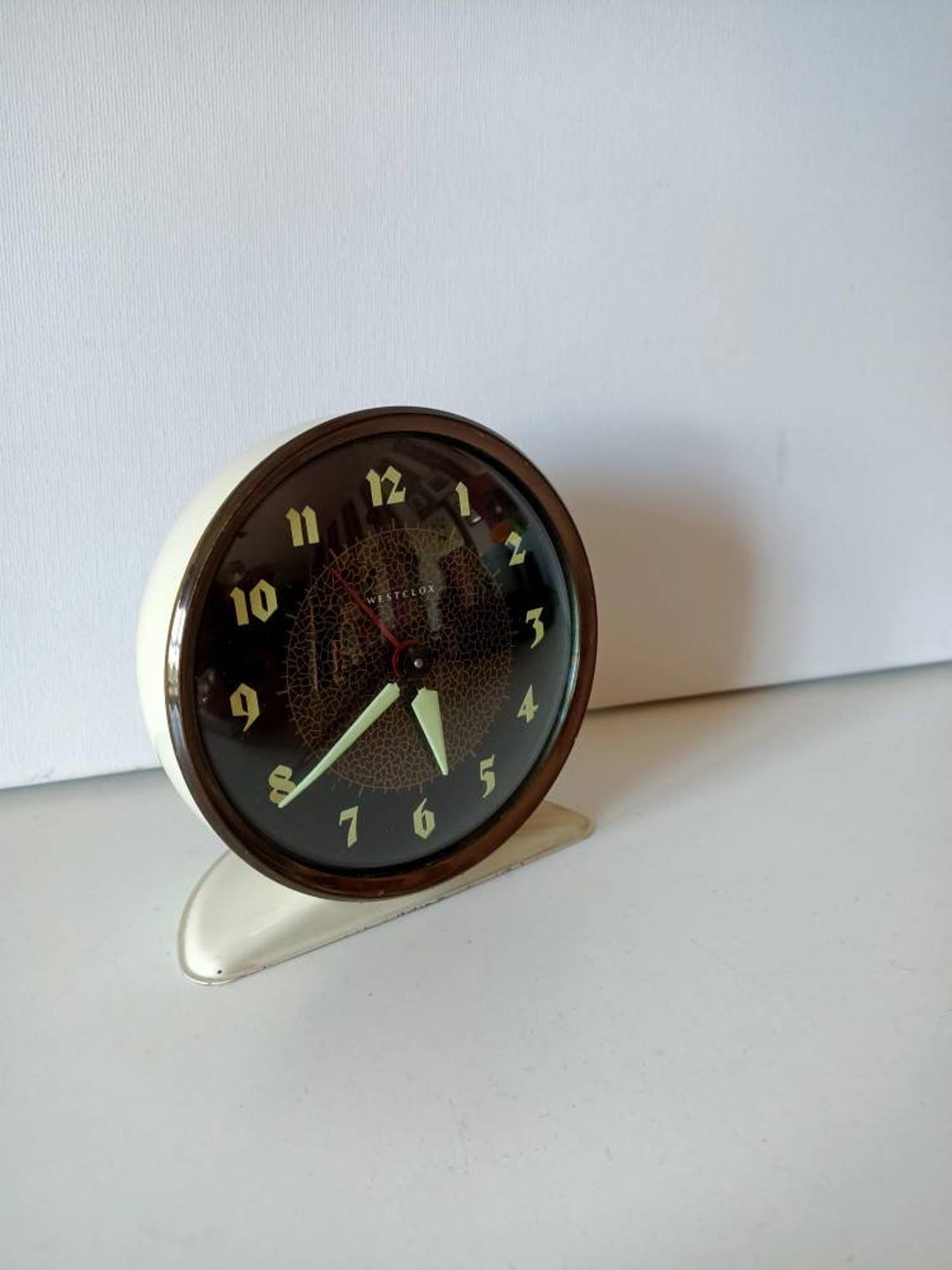 Westclox Alarm Clock Made in Scotland Etsy