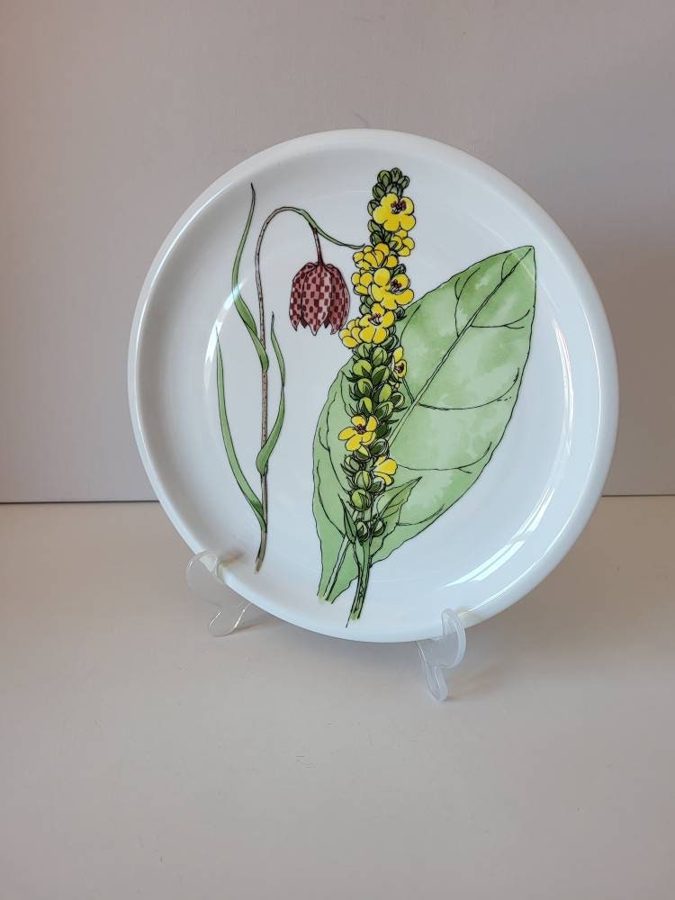 IKEA Plates. Two Deep Daisy Plates by Marguerite Walfridsson