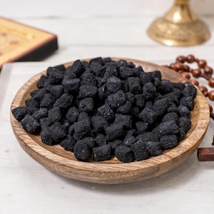 Greek Black Incense  from Monastery st Kyprianou made by using the technique from the monasteries of Mount Athos