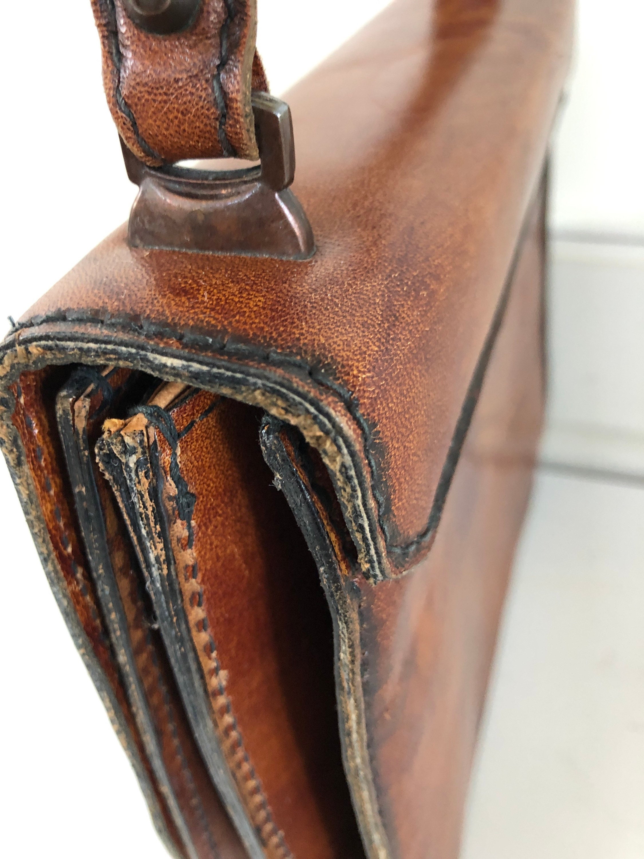 Vintage Leather Handbag