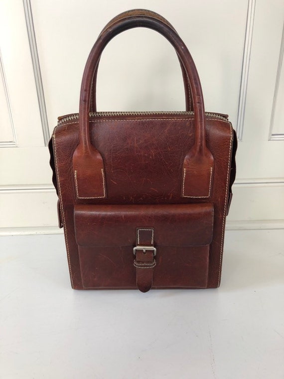 Leather vintage handbag - Gem