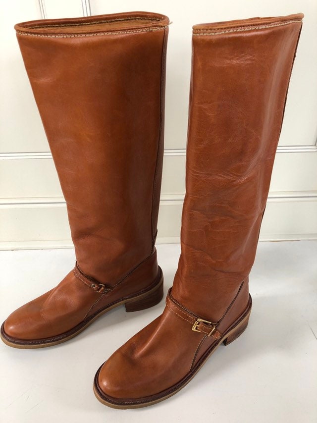 whiskey colored booties
