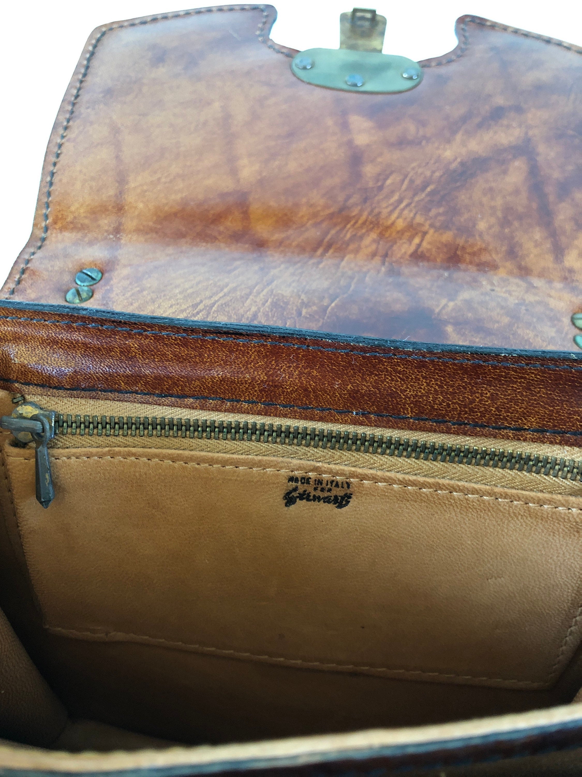 Vintage Style Leather Handbag