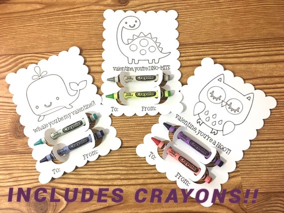 Valentine Coloring Cards Valentines Day Valentines Cards | Etsy