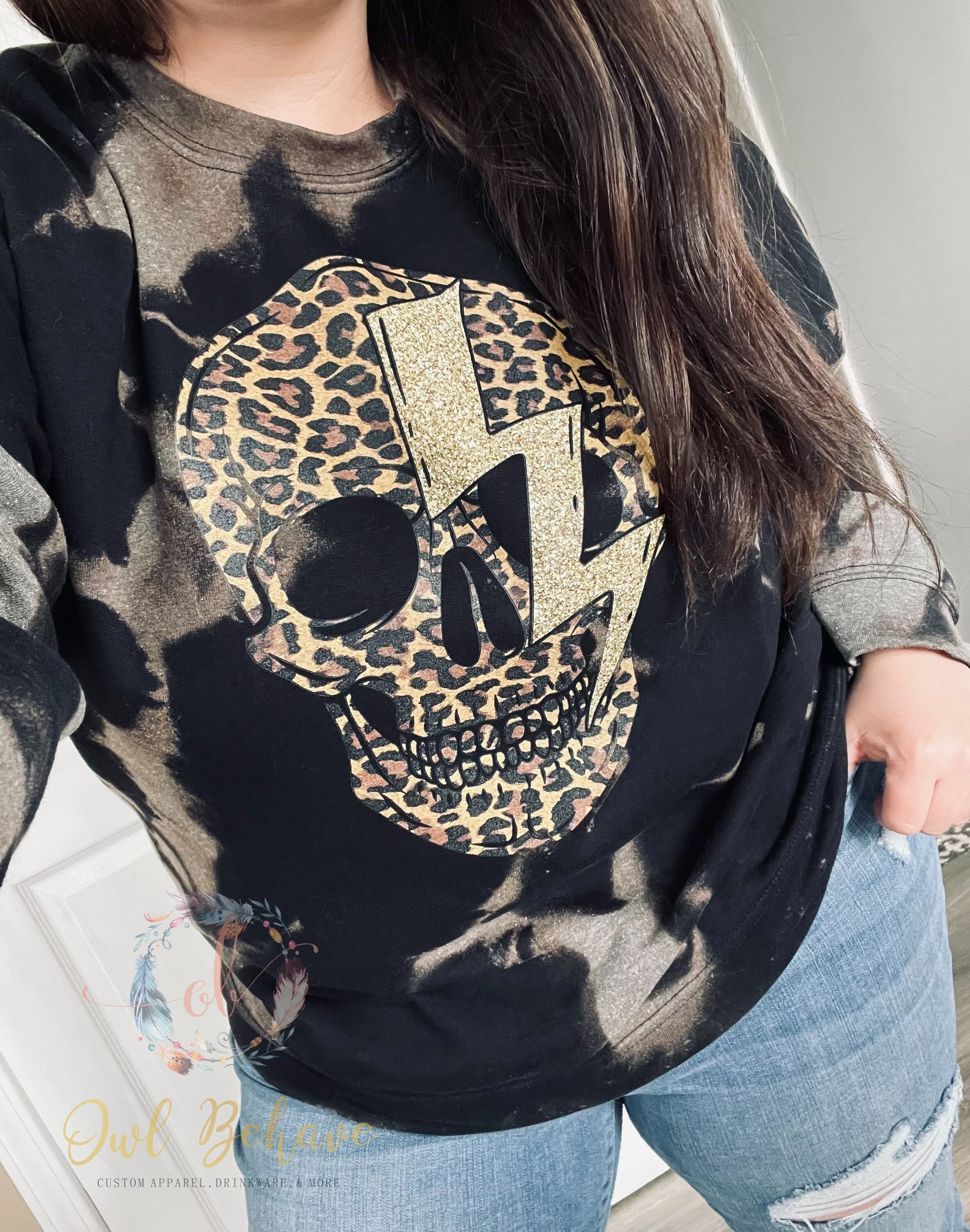 Acid Wash Skellie Sweater, Distressed Skull Sweatshirt, Gift For Her, Cut  Out Sweater, Halloween Sweatshirt, Skeleton, Floral Design | lupon.gov.ph