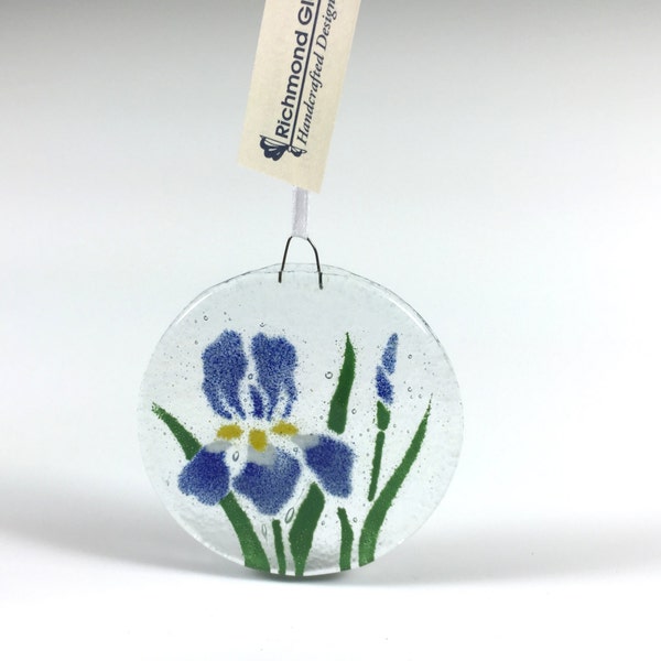 Iris Ornament Etsy
