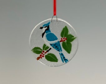 Bluejay Ornament