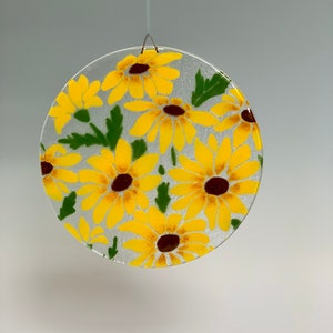Black eyed Susan Suncatcher large
