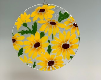 Black eyed Susan Suncatcher large