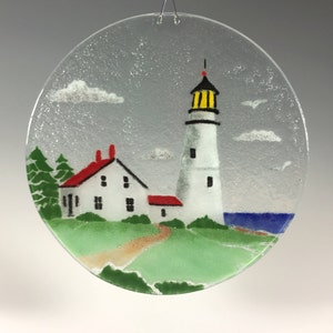Lighthouse Suncatcher,  Lighthouse Decor,  Seashore, Window Hanging, Sun Catcher