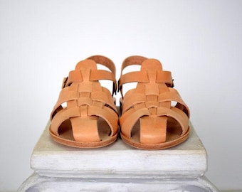 Sandalias de pescador para mujer y hombre.