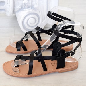 Stylish Greek Leather Sandals for Men and Women, IRKALLA2