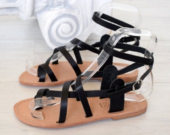 Stylish Greek Leather Sandals for Men and Women, IRKALLA2
