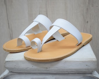 Stylish Leather Flip Flops - T-Bar Sandals for Men & Women