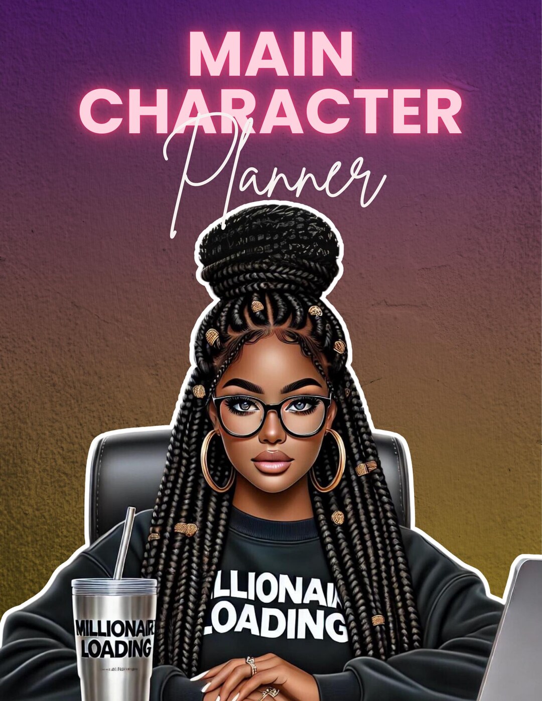 2026 Personalized All-in-one Planner | Black Girl Planner | Mindfulness ...