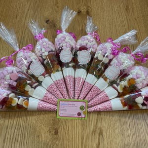 Pre Filled Sweet Cones**Wedding Favour**Party bag**Fully personalised