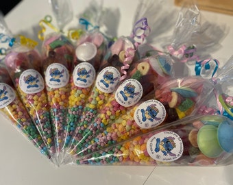 Pre Filled HALAL Sweet Cones**Wedding Favour**Party bag**Fully personalised