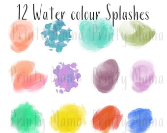 Watercolour Splashes
