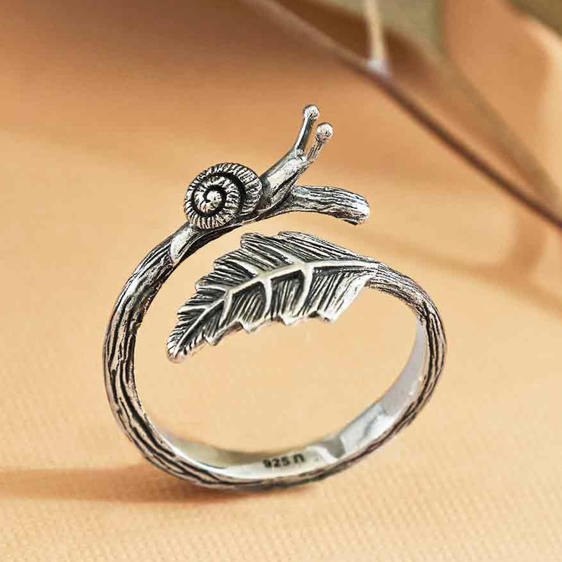 Snail Shell Rings Snail Ring - Etsy