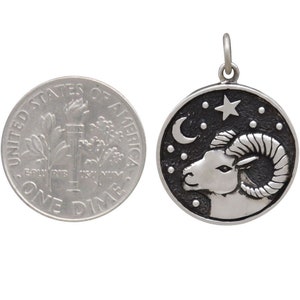 WithLoveSilver 925 Sterling Silver Capricorn Zodiac Pendant - Sea-Goat Horoscope Necklace (Dec 22 – Jan 20) - View #8