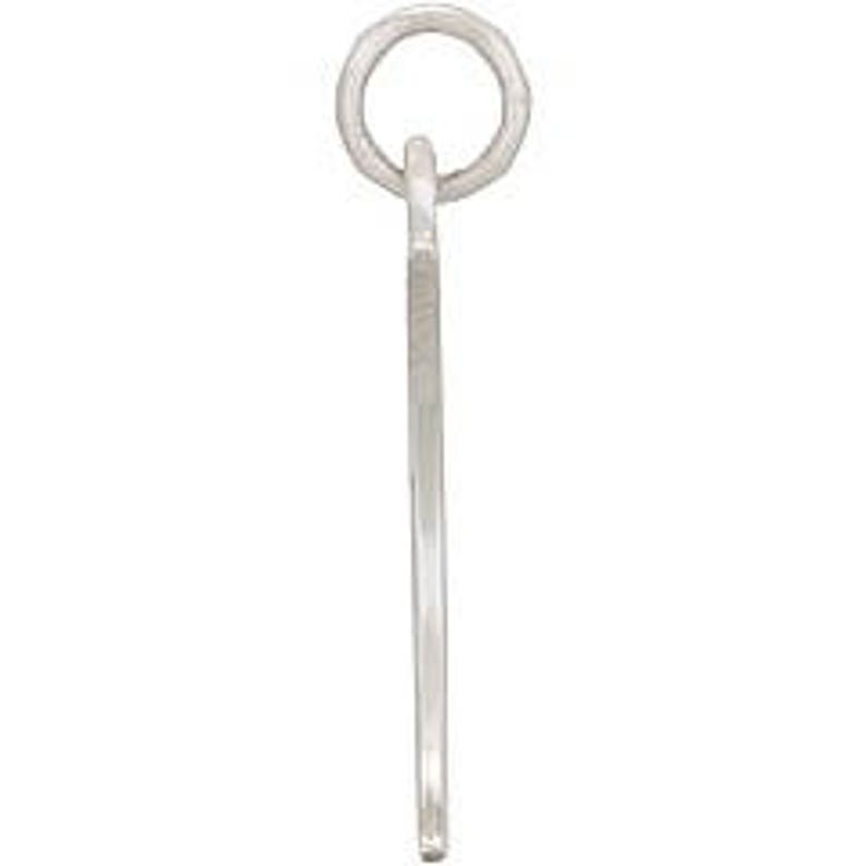 Sterling Silver Small Crescent Moon Charm