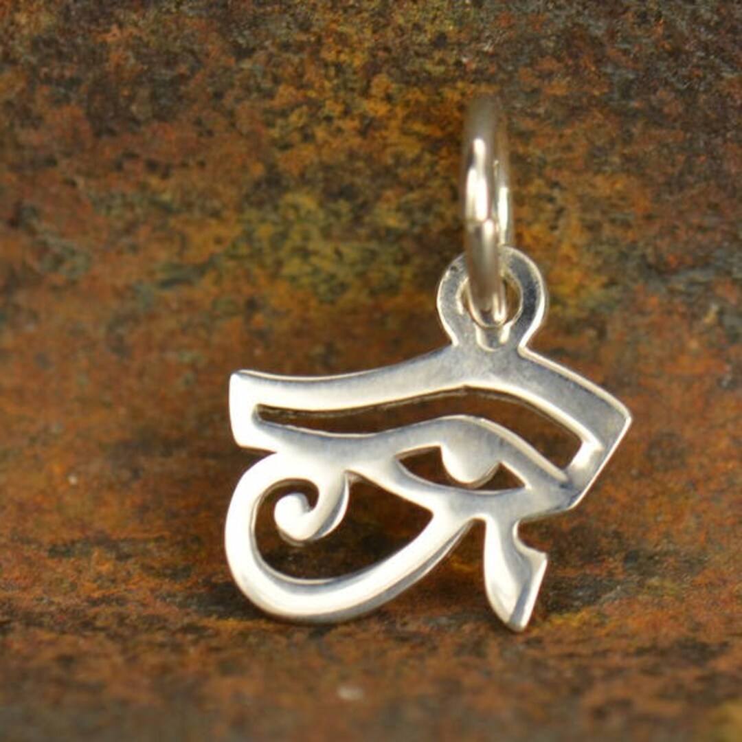 Oxidized Eye of Horus Charm main image 1