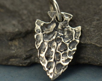 Sterling Silver Arrowhead Charm