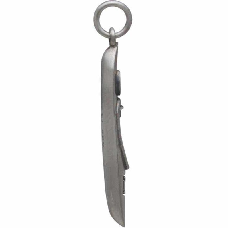 Kayak Gift 925 Sterling Silver. Sterling Silver Kayak Charm Kayaking Charm
