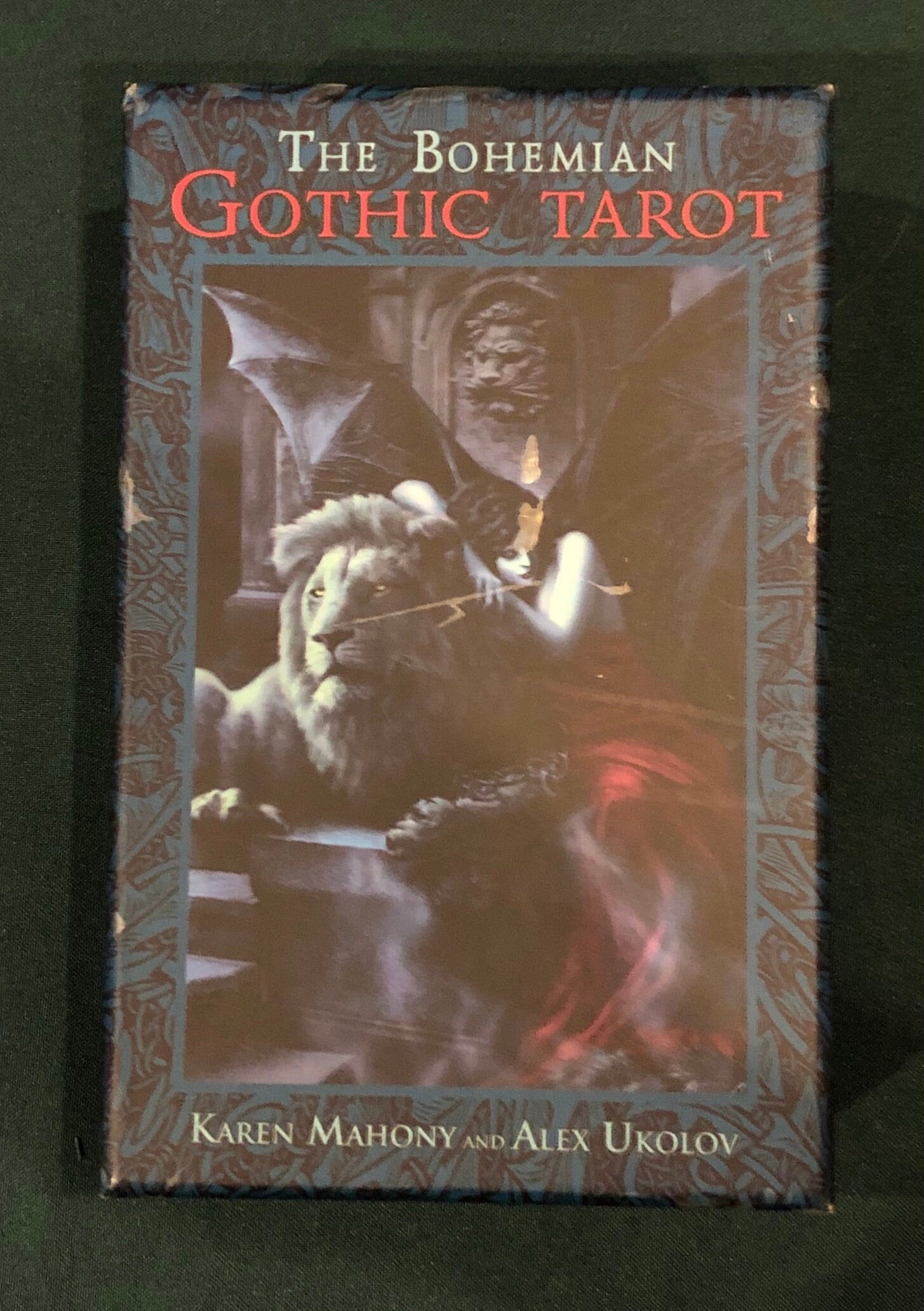 ☆超絶版希少☆THE BOHEMIAN GOTHIC TAROT The Bohemian Gothic Tarot fourth edition, standard size