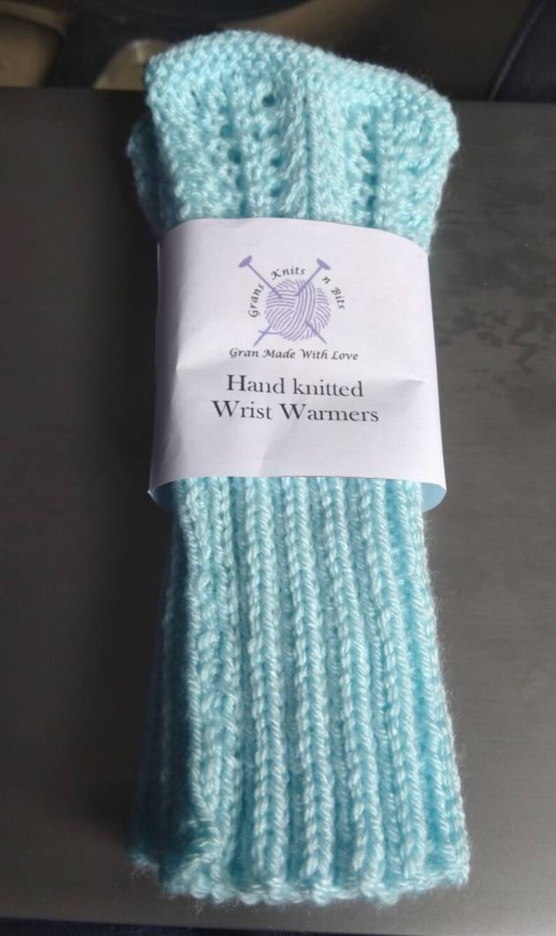 Wrist Warmers Turquoise