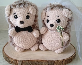 wedding day hedgehogs