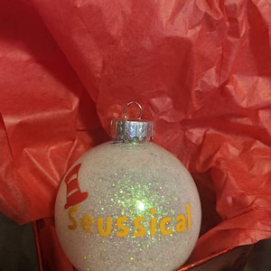 Seussical the Musical Inspired Ornaments-Made to Order
