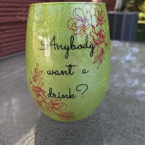 Anybody want a Drink?- Hadestown Inspired Drinkware-Made to Order