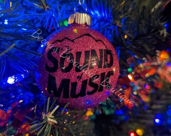 The Sound of Music Inspired Ornament-Made to Order