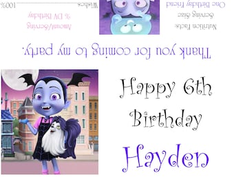 BUBBLE GUPPIES PERSONALIZED HERSHEY/'s NUGGET WRAPPERS BIRTHDAY PARTY FAVORS