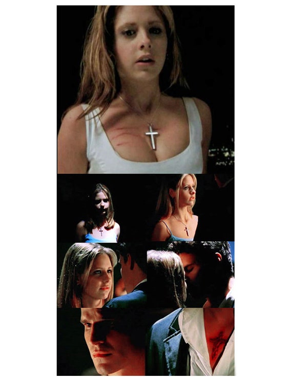 Buffy cross necklace deals