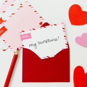 Notes d'amour pour les enfants, mini cartes de notes d'amour pour lui, cadeau de Saint-Valentin pour ses enfants, notes de déjeuner de Saint-Valentin, cartes d'amour, cartes d'affirmation