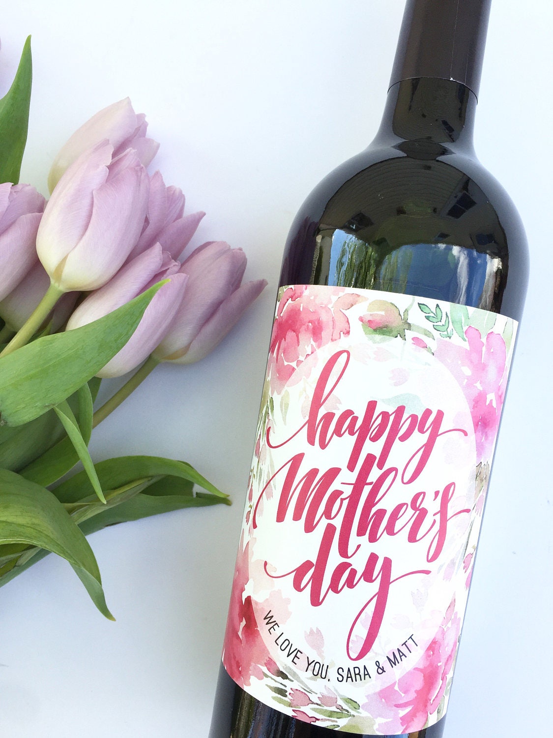 Mothers Day Gift Wine Label Personalized Gift for Mom Unique Mother&#…
