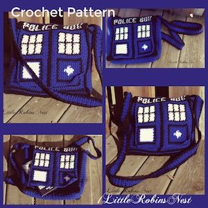 GEHAAKT PATROON: T.a.R.D.i.S-draagtas. BBC. Fandoms, de dokter.