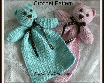 CROCHET PATTERN: Little Lovey Bear Crochet Pattern