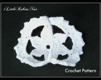 CROCHET PATTERN: Sweet Old-Fashioned Flower Basket crochet pattern pdf file