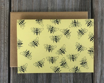 Bee Note Card Set, Bee Thank You Card Set, Bee Cards