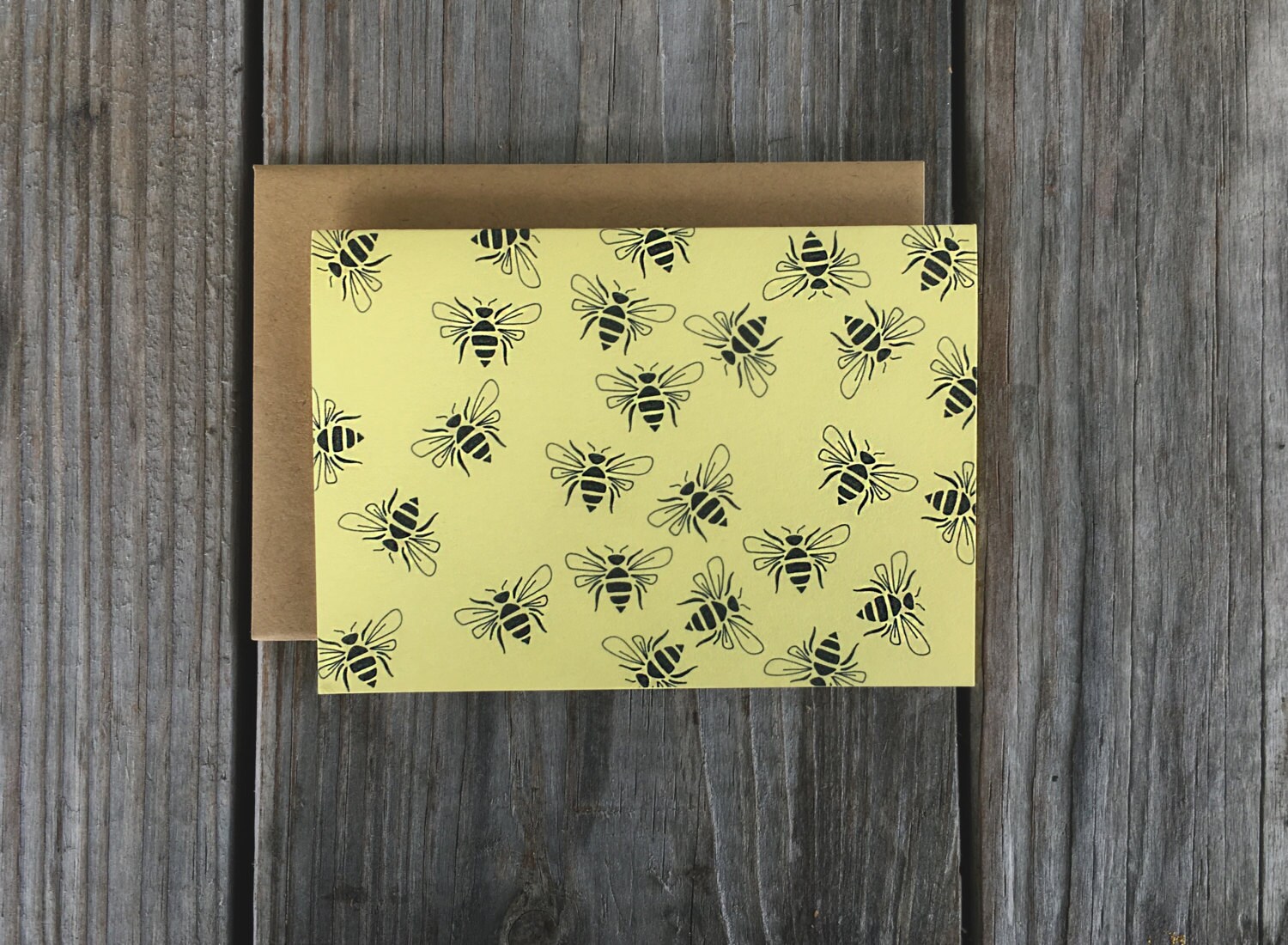 Bee Note Card Set Bee Thank You Card Set Bee Cards Etsy